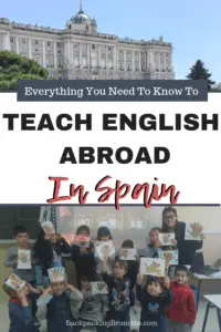 Learn you can move to Europe and teach English abroad in Spain! Everything you need to know to teach English in Spain!