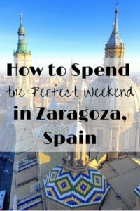 Highlights what to see and do in Zaragoza, Spain!