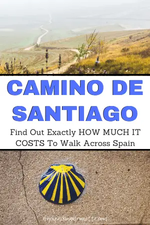 Camino de Santiago how much does it cost