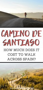 Thinking about walking the Camino del Santiago trail? Find out exactly how much it costs to walk across the Spain countryside on the Way of St. James!