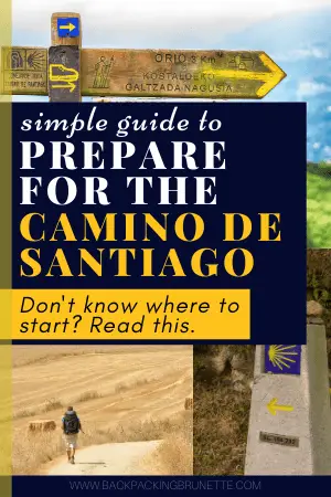 Prepare for Camino de Santiago (1)