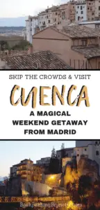 Researching Spain travel? Don't miss one of the best day trips from Madrid: visit Cuenca, Spain! This guide has all the best things to do in Cuenca, Spain. Start planning your weekend getaway from Madrid!