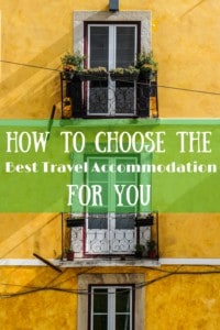 This post breaks down travel accommodation for travelers who don't want to break their budget!