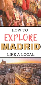 One of the things you must do in Spain is visit Madrid! You can explore the city like a local with these amazing things to do in Madrid!