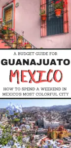 Spend you Mexico vacation in the country's most colorful city! This guide has all the best things to do in Guanajuato, Mexico. Plus, budget travel tips for Mexico!