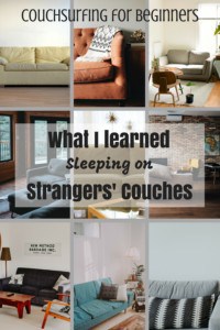 This guide to Couchsurfing for beginners has everything you need to know about sleeping on strangers' couches (and letting them sleep on yours).