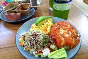 Looking for where to eat in Valladolid, Mexico? The best meal I had while backpacking Yucatan was at Yerbabuena!