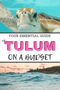 Don't miss one of the best places in Yucatan. Backpacking Tulum? You need these tip to visit Tulum, Mexico, on a budget!