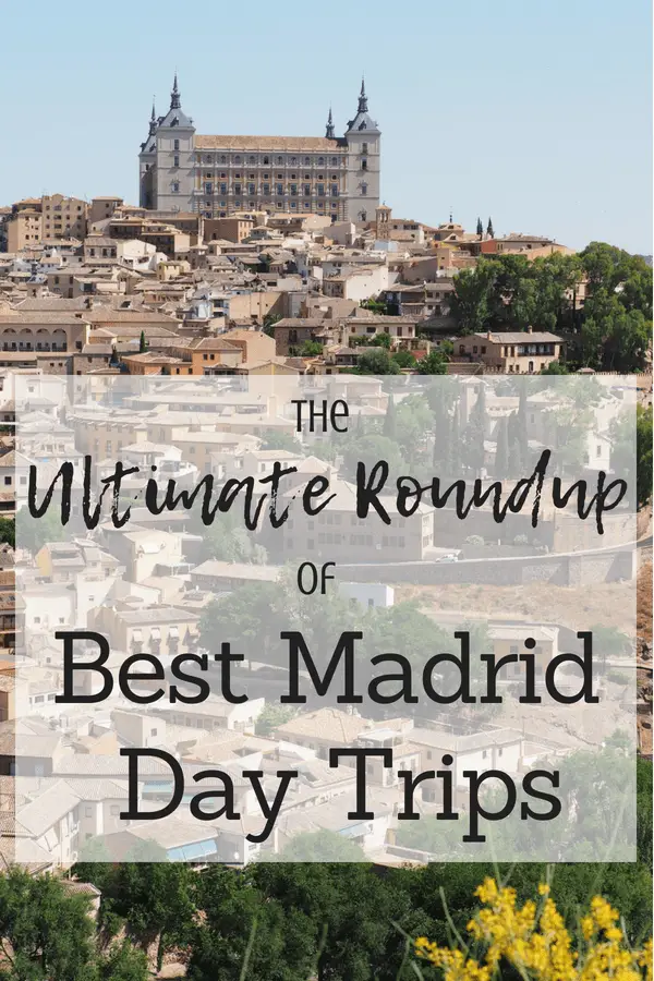 best madrid day trips pin