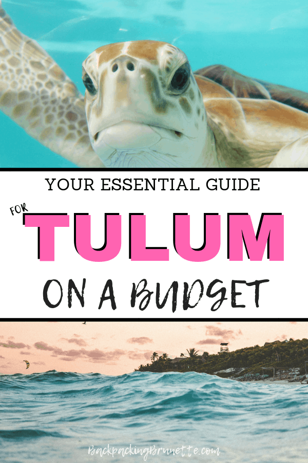 mexico budget travel visit tulum