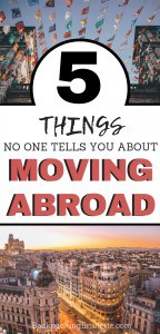 Do you have dreams of living the expat life? Before you move internationally, read this important advice for living abroad!