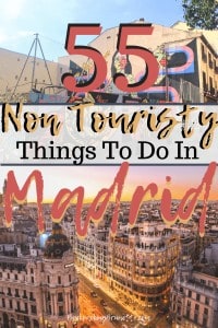 Get off the beaten path with these 55 non touristy things to do in Madrid, Spain!