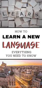 Want to know how to learn a new language? You need these tips to learn a new language! Don't miss the special resource guide for how to learn Spanish!