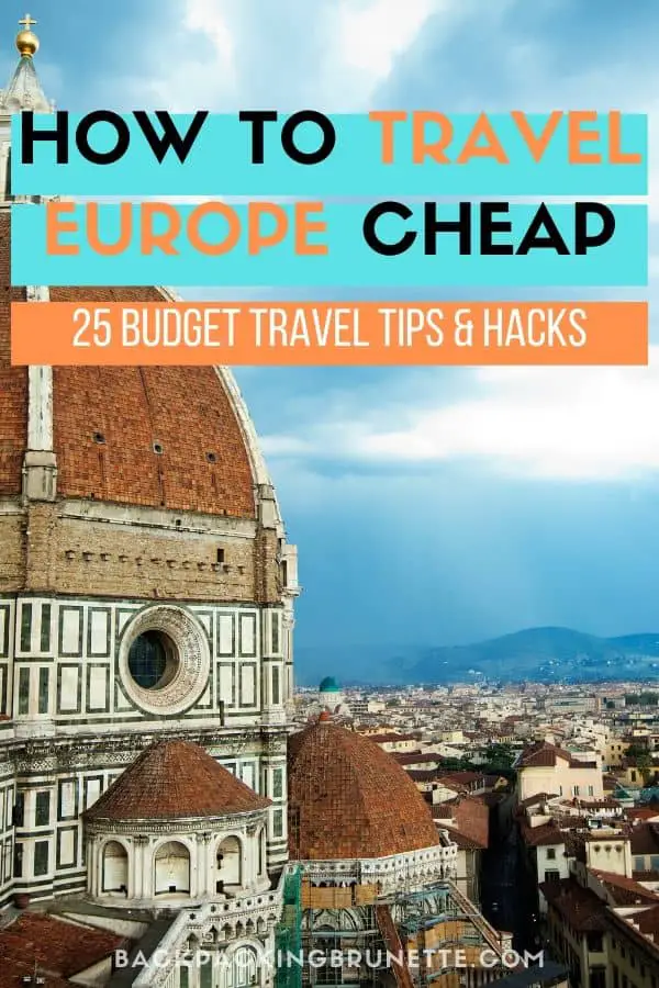 Want to know how to save money in Europe? Learn how to travel Europe cheap with these budget travel tips and hacks.