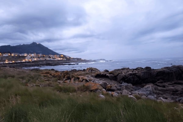 Sea views are one reason to choose the Portuguese Camino coastal route.