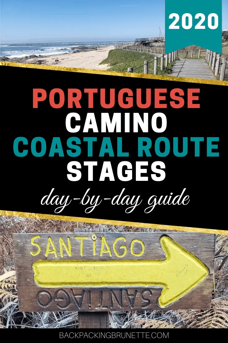 Portuguese Camino Coastal Route Stages (1)