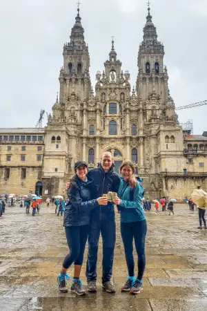 Camino de Santiago pilgrims