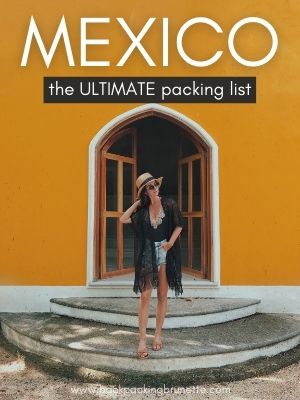 mexico packing list