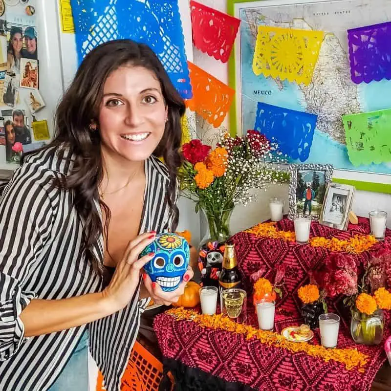 mexico day of the dead altar