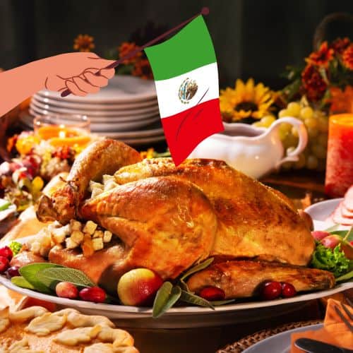 mexico thanksgiving feast