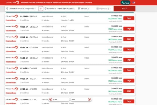 how to buy bus ticket online mexico